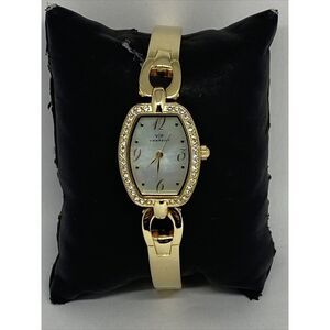 Viewpoint CC3D80700 Women's Gold Stainless Steel Analog Dial Quartz Watch RQ503